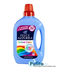 Felce Azzurra prací gel na barevné prádlo Active Color 1,595 lt, 32 pracích dávek