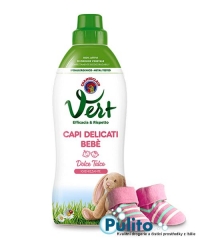 Chanteclair Vert Capi Delicati Bebé Dolce Talco, dětský hypoalergenní prací gel 750 ml