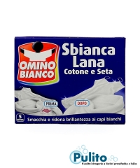 Omino Bianco Sbianca Lana, bělící sáčky na bavlnu, vlnu a hedvábí 5 ks