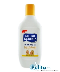 Neutro Roberts Shampoo 2in1 Extra Delicato Zero Lacrime, šampon extra jemný 500 ml.