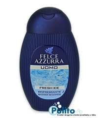 Felce Azzurra Uomo Fresh Ice, pánský sprchový gel/vlasový šampon 250 ml