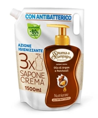 Spuma di Sciampagna Olio di Argan e Patchouli antibakteriální tekuté mýdlo 1,5 lt
