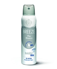 Breeze Invisible The Bianco tělový deodorant ve spreji 150 ml.