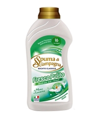 Spuma di Sciampagna Fresco Pulito, prací gel 800 ml., 16 PD