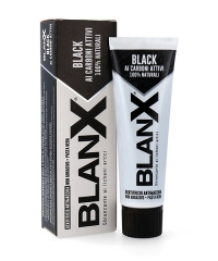 BlanX Black, bělící zubní pasta s aktivním uhlím 75 ml.