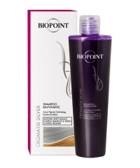 Biopoint Cromatix Silver Ravviante, šampon na melírované, šedivé a blond vlasy 200 ml
