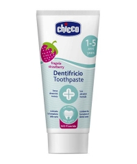 Chicco zubní pasta pro děti příchuť jahoda 1-5 let 50 ml.
