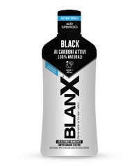 BlanX Black, bělící ústní voda s aktivním uhlím 500 ml.