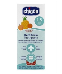 Chicco zubní pasta pro děti příchuť Tuttifrutti 1-5 let 50 ml.