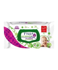 Fria Baby Sensation, dětské čistící ubrousky 72 ks.