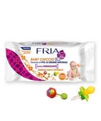 Fria Baby Ciuccio, čistící ubrousky na kojenecké potřeby a dudlíky 12 ks.