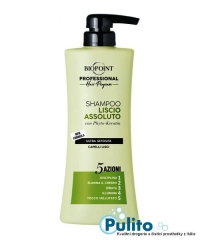 Biopoint Professional Liscio Assoluto, profesionální šampón pro dokonale rovné vlasy 400 ml