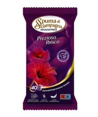 Spuma di Sciampagna Prezioso Ibisco vlhčené parfémované ubrousky do sušičky 40 ks