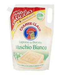 Chante Clair Sapone da Bucato Muschio Bianco tekuté mýdlo na praní náhradní náplň 1250 ml.