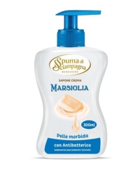 Spuma di Sciampagna Marsiglia tekuté mýdlo na ruce a obličej 300 ml.