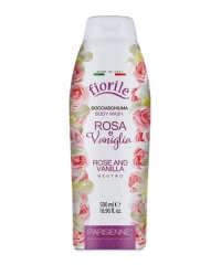 Parisienne Fiorile Rosa e Vaniglia, sprchový gel růže/vanilka 500 ml.
