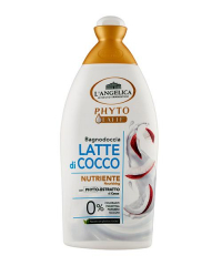 L´Angelica Phyto Latte® Latte di Cocco, sprchový gel / koupelová pěna kokosové mléko 520 ml