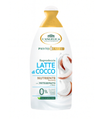 L´Angelica Phyto Latte® Latte di Cocco, sprchový gel / koupelová pěna kokosové mléko 520 ml
