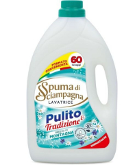 Spuma di Sciampagna Pulito e Tradizione Brezza di Montagna  prací gel 3000 ml, 60 pracích dávek