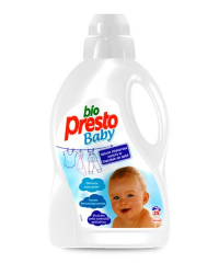 Bio Presto Baby, prací gel na dětské prádlo 1500 ml, 25 pracích dávek
