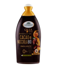 L´Angelica Olea Naturae Bio Cacao e Nocciola, sprchový gel / pěna do koupele 450 ml