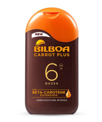 Bilboa Carrot Plus SPF 6 opalovací mléko 200 ml