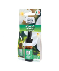 Sweet Home Muschio Bianco vonný esenciální olej do aromadifuzéru, bílé pižmo 15 ml