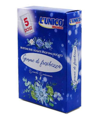 L´Unico Originale Gemme di Freschezza parfémované sáčky do pračky 5 ks