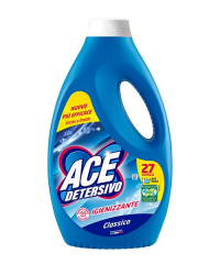 Ace Igienizzante Classico, prací gel na bílé prádlo 1350 ml, 27 pracích dávek