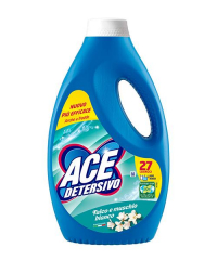 Ace Igienizzante Talco e Muschio Bianco, prací gel na bílé prádlo 1350 ml, 27 pracích dávek