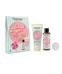 l´Erboristica Athena´s 1969 Sweet Sugar dámská dárková sada, sprchový gel / pěna do koupele 100 ml + tělový krém 100 ml + toaletní mýdlo 30 g