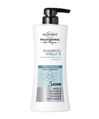 Biopoint Professional Hyalu-3 profesionální šampón na velmi suché vlasy 400 ml