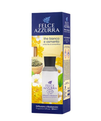 Felce Azzurra Diffusore a Bastoncini The Bianco e Osmanto bytový parfém s tyčinkami 120 ml