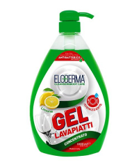 Eloderma Gel Lavapiatti Limone, hustý jar na nádobí 1000 ml