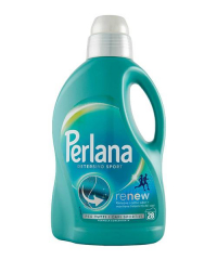 Perlana Sport prací gel na sportovní a syntetické oděvy 1400 ml, 28 pracích dávek