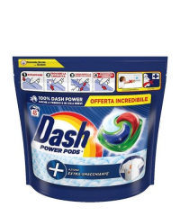 Dash Power PODS Extra-Smacchiante gelové kapsle na praní 43 ks