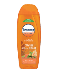 Leocrema Solare Carota e mallo di noce, sprchový gel po opalování 300 ml