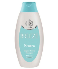 Breeze Neutro Delicato, sprchový gel/koupelová pěna/šampon 400 ml.