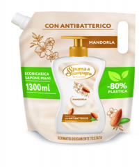 Spuma di Sciampagna Latte di Mandorla e Burro di Karité antibakteriální tekuté mýdlo 1300 ml
