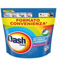Dash PODS gelové kapsle Salva Colore na barevné prádlo 50 ks
