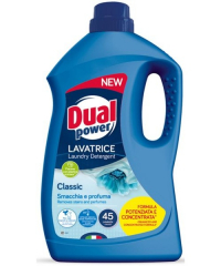 Dual Power Lavatrice Classic, univerzální prací gel 1,8 l, 45 PD