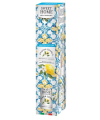 Sweet Home Aroma difuzér s tyčinkami Zagara Bianca, květinovo - citrusová vůně 100 ml