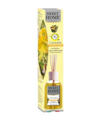 Sweet Home Collection Citronella & Lemongrass – Aroma difuzér s tyčinkami 100 ml