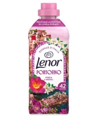 Lenor Portofino koncentrovaná aviváž Frézie a Neroli s vonnými oleji 882 ml, 42 dávek