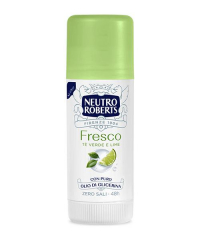 Neutro Roberts Deo Stick Fresco Té Verde e Lime, tuhý tělový deodorant 40 ml