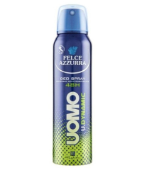 Felce Azzurra Uomo Deo Spray Power Sport, pánský deodorant 150 ml