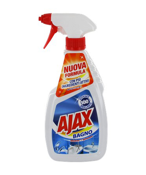 Ajax Bagno, čistící prostředek na koupelny 600 ml.