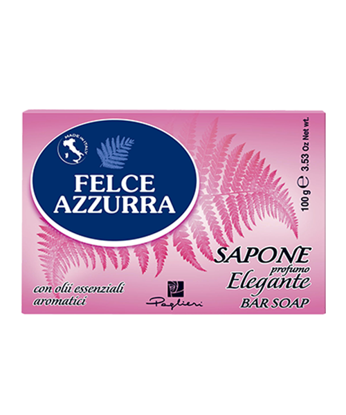 Felce Azzurra Sapone solido Elegante, toaletní mýdlo 100 g.