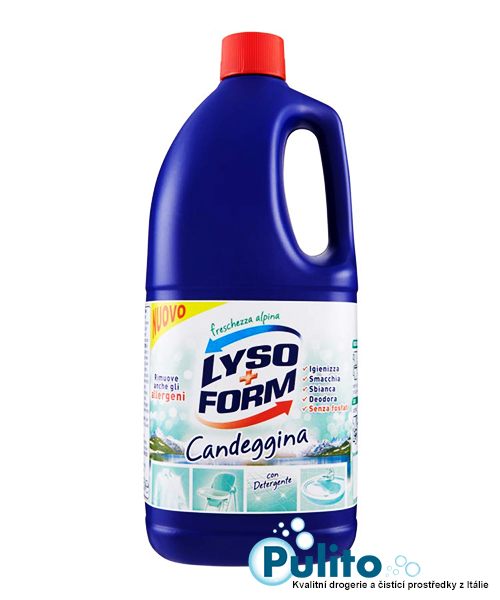 Lysoform Candeggina Freschezza Alpina, dezinfekční prostředek 2,5 l.