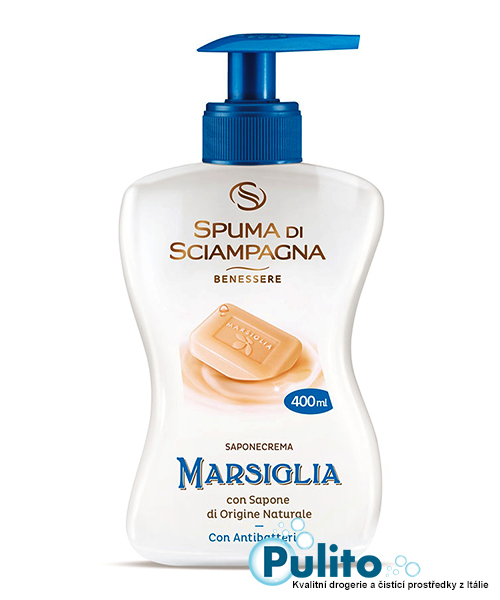 Spuma di Sciampagna Marsiglia antibakteriální tekuté mýdlo na ruce 500 ml